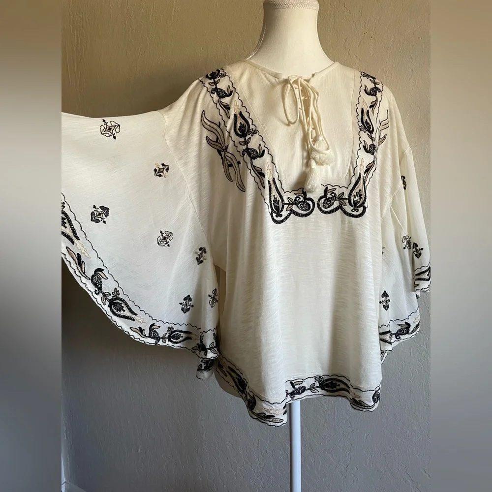 Lucky brand bohemian top - Picture 3 of 10